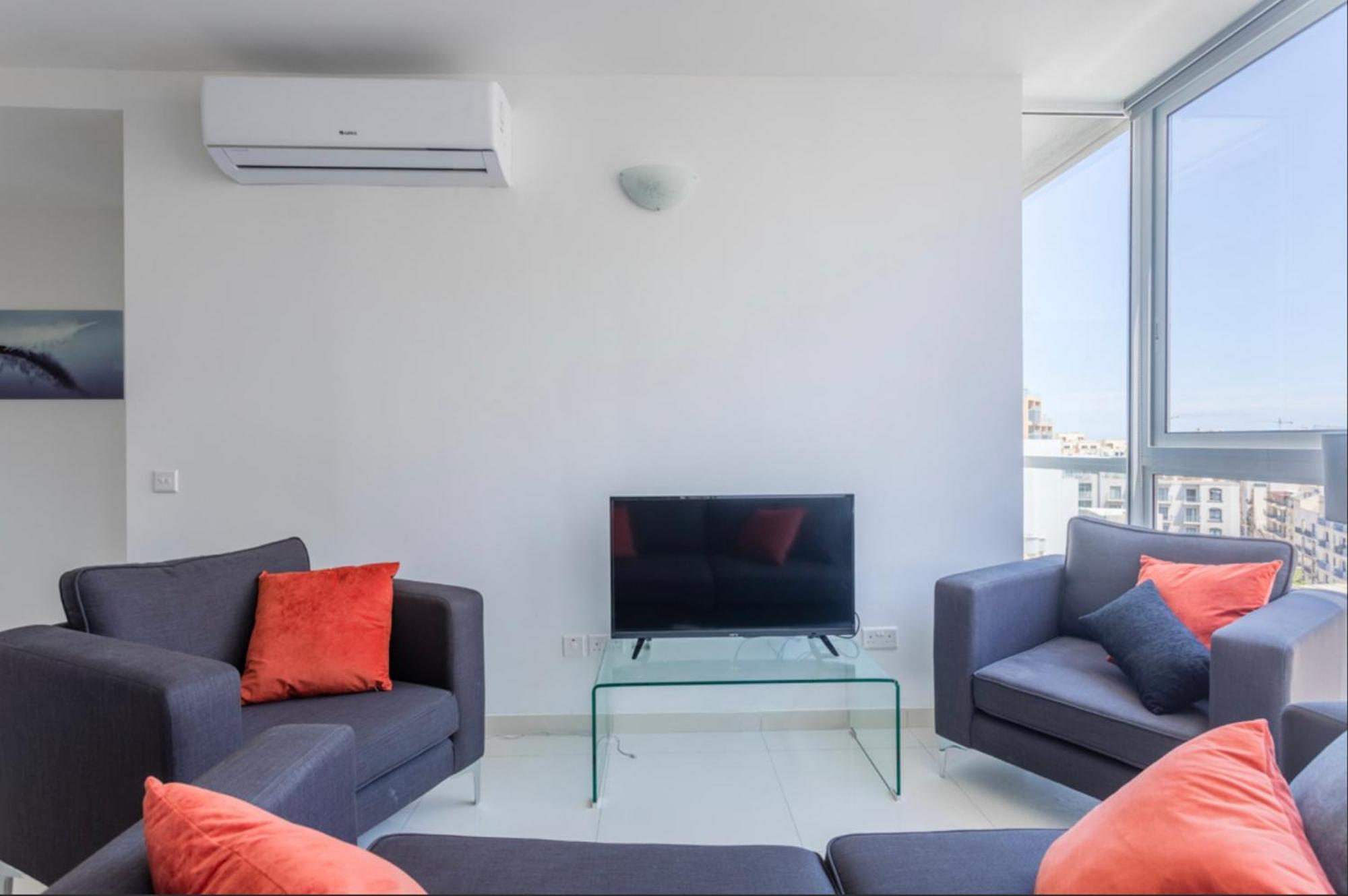 Saint Julian - Lovely Apartment With Terrace - Cityapartmentstay San Ġiljan Exterior foto