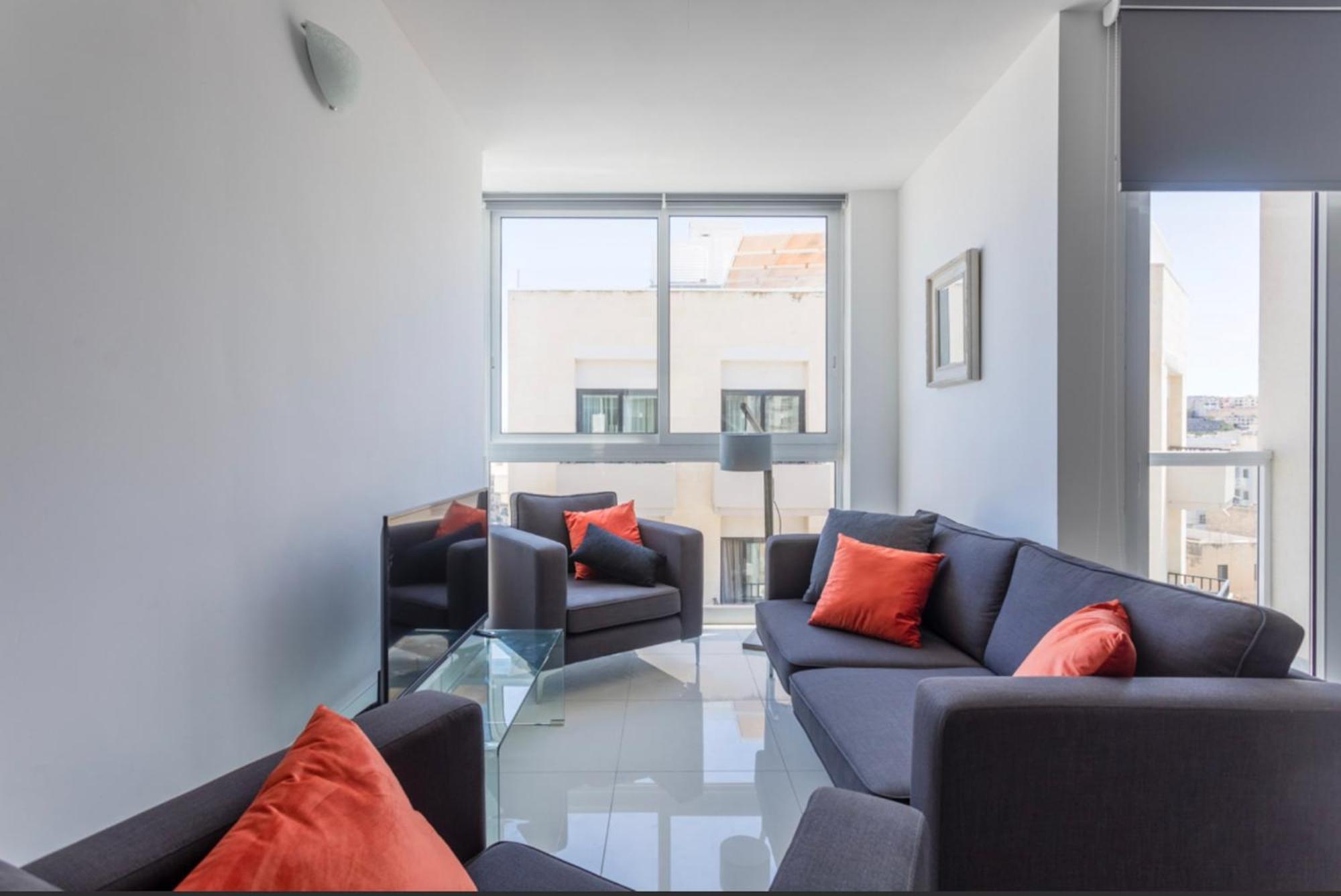 Saint Julian - Lovely Apartment With Terrace - Cityapartmentstay San Ġiljan Exterior foto